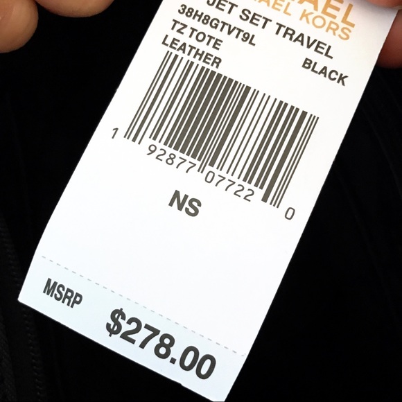 LAST ONE ❗️MICHAEL KORS Travel Black Leather Bag - Picture 8 of 8